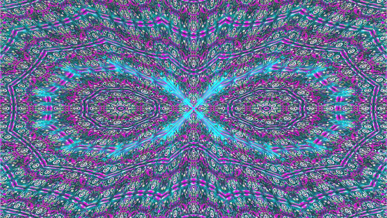 Wallpaper cross, pattern, abstraction, blue, purple