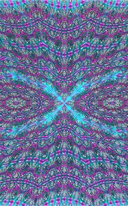 Preview wallpaper cross, pattern, abstraction, blue, purple