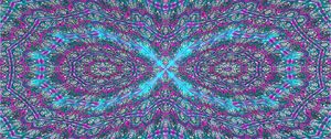Preview wallpaper cross, pattern, abstraction, blue, purple