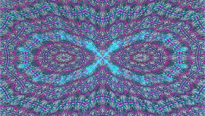 Preview wallpaper cross, pattern, abstraction, blue, purple