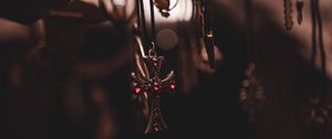 Preview wallpaper cross, pendant, decoration, jewelry