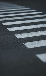 Preview wallpaper crosswalk, asphalt, markings, lanes