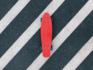 Preview wallpaper cruiser deck, penny board, skateboard, minimalms