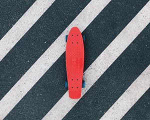 Preview wallpaper cruiser deck, penny board, skateboard, minimalms