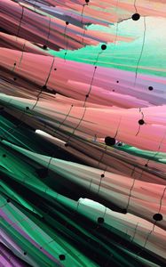 Preview wallpaper crystal, structure, colorful, abstraction