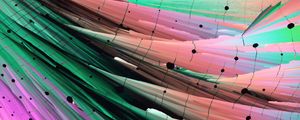 Preview wallpaper crystal, structure, colorful, abstraction