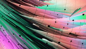 Preview wallpaper crystal, structure, colorful, abstraction