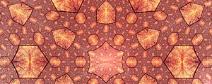 Preview wallpaper crystals, fractal, glow, shapes, abstract