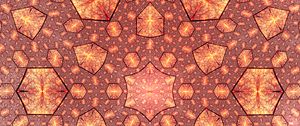 Preview wallpaper crystals, fractal, glow, shapes, abstract