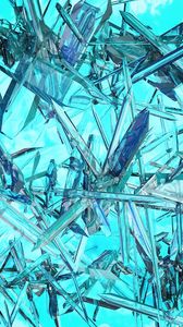 Preview wallpaper crystals, glass, glassy, transparent