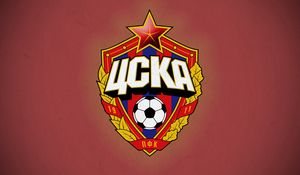 Preview wallpaper cska, emblem, ball, football