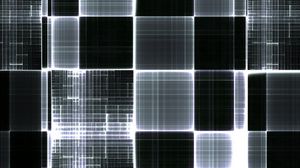Preview wallpaper cube, black white, color, strokes
