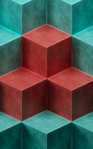 Preview wallpaper cube, cubes, shapes, relief