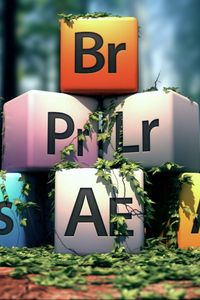 Preview wallpaper cube, dice, letter, grass