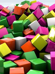 Preview wallpaper cubes, 3d, art