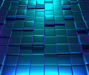 Preview wallpaper cubes, 3d, texture, structure, surface