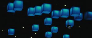 Preview wallpaper cubes, blue, shapes