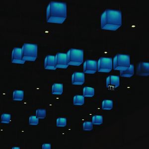 Preview wallpaper cubes, blue, shapes