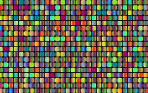 Preview wallpaper cubes, colorful, bright, patterns, texture