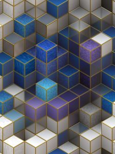 Preview wallpaper cubes, cubic, square, shape