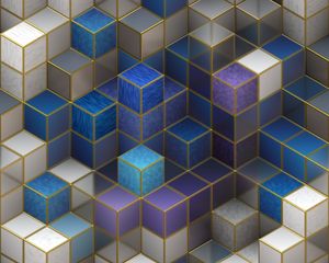 Preview wallpaper cubes, cubic, square, shape