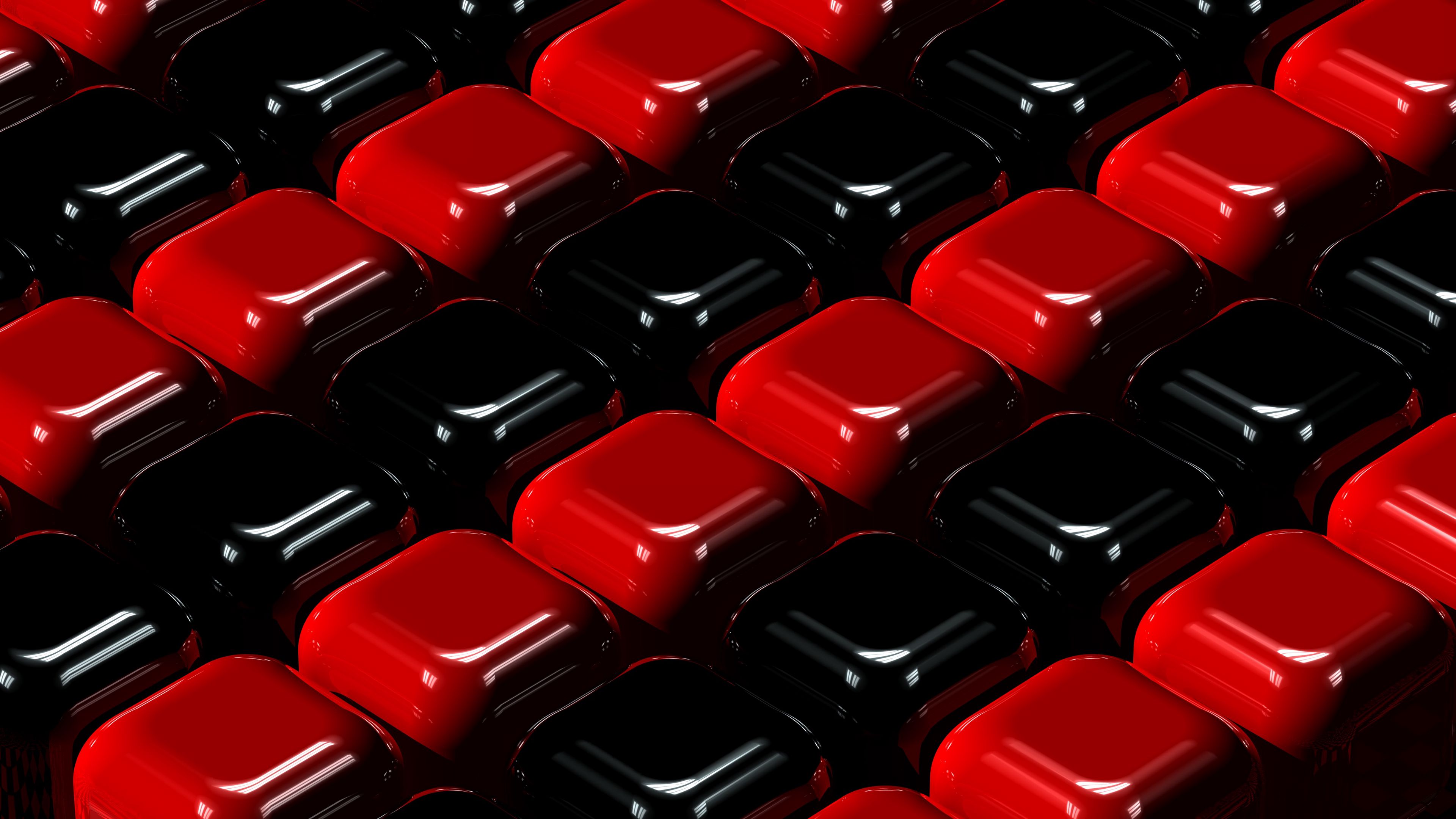 Black Red Background 3d