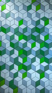 Preview wallpaper cubes, facets, pattern, texture, art