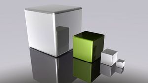 Preview wallpaper cubes, shape, size, color, surface