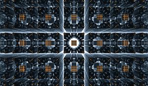 Preview wallpaper cubes, shapes, immersion, lines, patterns