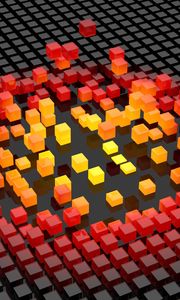 Preview wallpaper cubes, shapes, space, building