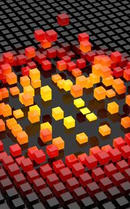 Preview wallpaper cubes, shapes, space, building