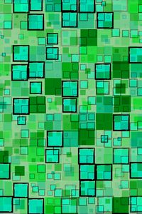 Preview wallpaper cubes, shapes, texture, green