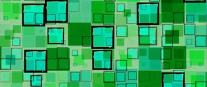 Preview wallpaper cubes, shapes, texture, green