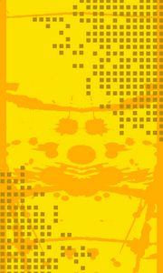 Preview wallpaper cubes, spots, yellow, pattern, background