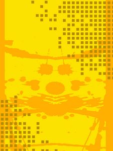Preview wallpaper cubes, spots, yellow, pattern, background