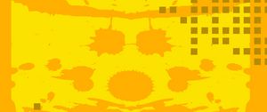 Preview wallpaper cubes, spots, yellow, pattern, background