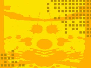 Preview wallpaper cubes, spots, yellow, pattern, background