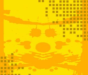Preview wallpaper cubes, spots, yellow, pattern, background