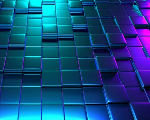 Preview wallpaper cubes, structure, rendering, highlighting