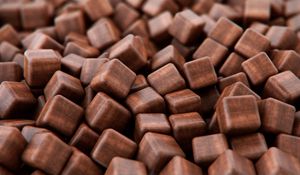 Preview wallpaper cubes, wood, 3d, brown