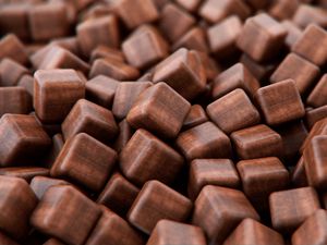 Preview wallpaper cubes, wood, 3d, brown