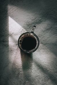 Preview wallpaper cup, coffee, black, drink