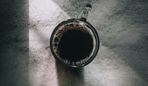 Preview wallpaper cup, coffee, black, drink