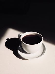 Preview wallpaper cup, coffee, drink, white