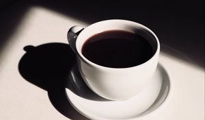 Preview wallpaper cup, coffee, drink, white