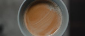 Preview wallpaper cup, coffee, hand, focus