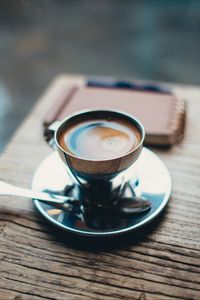 Preview wallpaper cup, coffee, mood, foam, breakfast