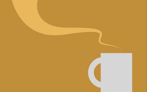 Preview wallpaper cup, coffee, steam