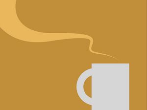 Preview wallpaper cup, coffee, steam