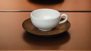 Preview wallpaper cup, dish, dishes, table, kitchen